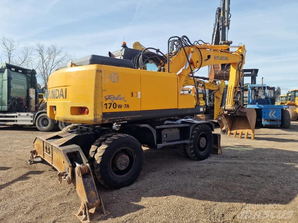 Hyundai R 170 W Bageri točkaši