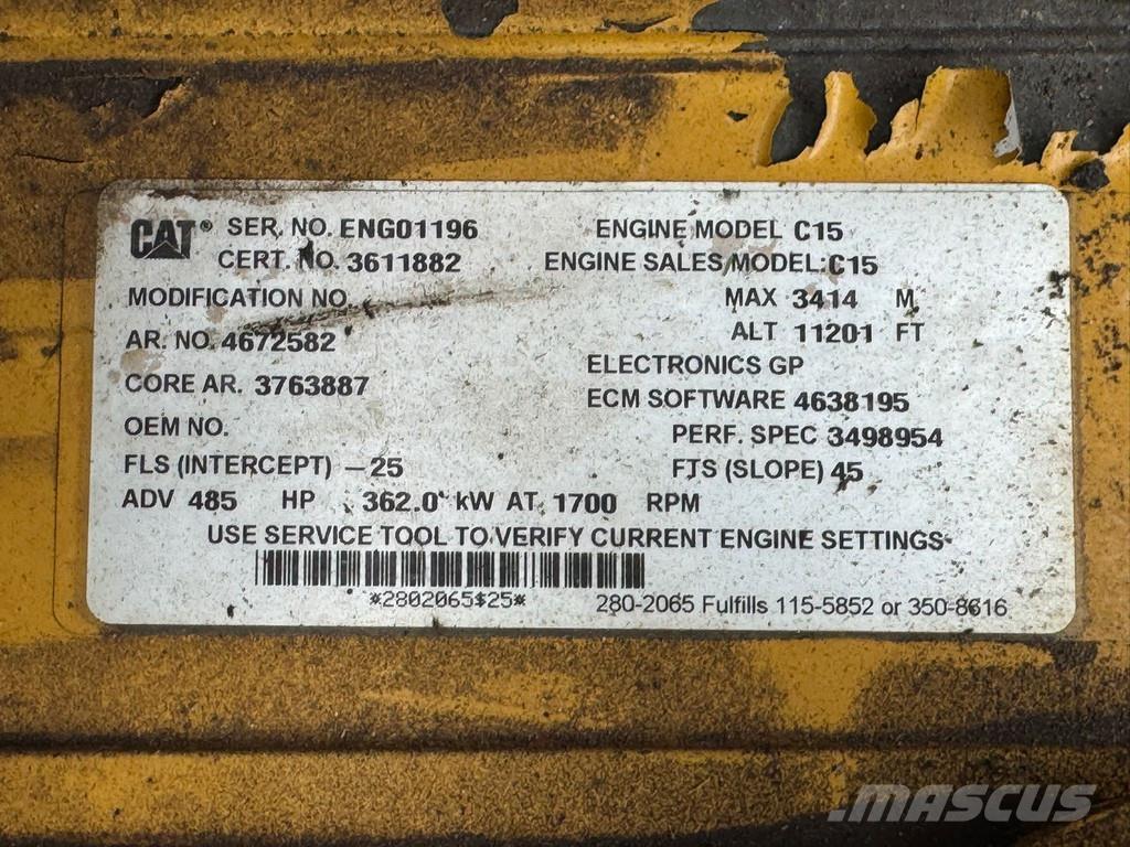 CAT 374FL Polovni specijalni bageri