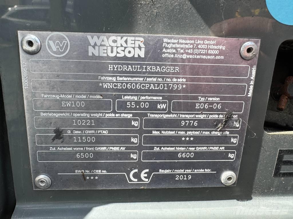 Wacker Neuson EW100 Bageri točkaši