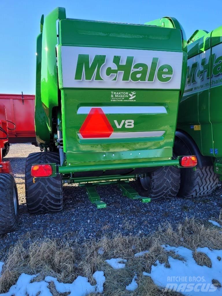 McHale V8 Prese/balirke za rolo bale