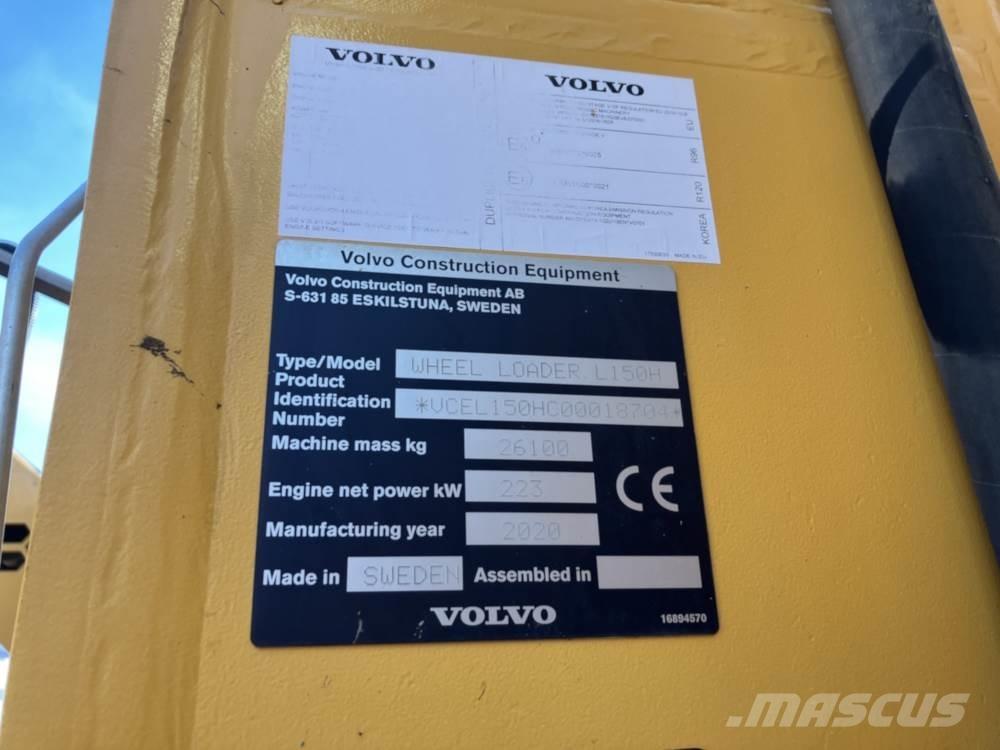 Volvo L150H Utovarivači na točkove