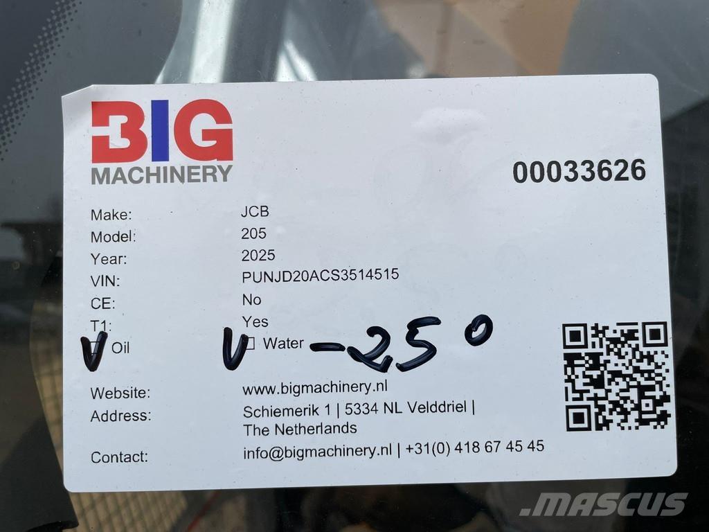 JCB 205 Bageri guseničari