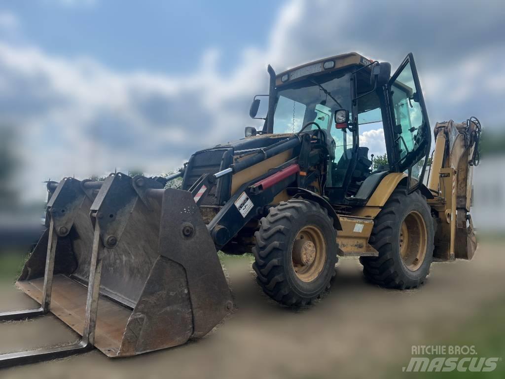CAT 428 D Rovokopači