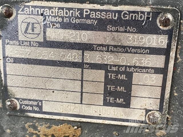 Hitachi ZF 4WG-210 Transmisija