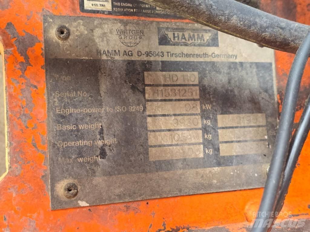 Hamm HD 110 Valjci sa duplim bubnjem