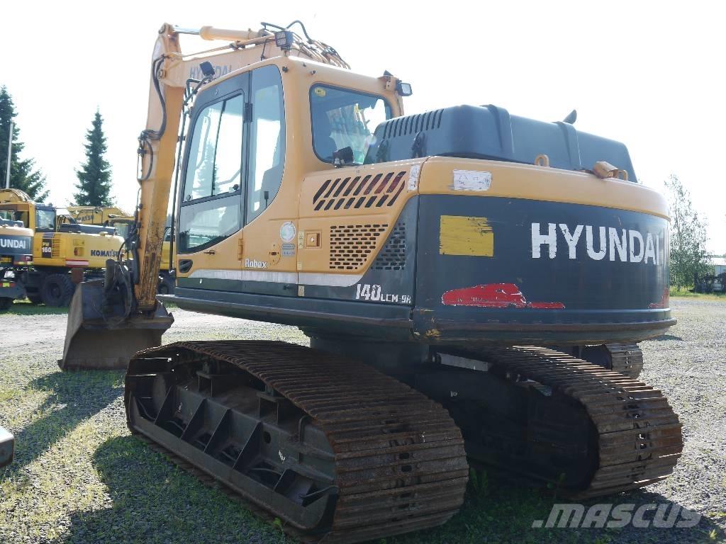 Hyundai R 140 LCM-9A Bageri guseničari