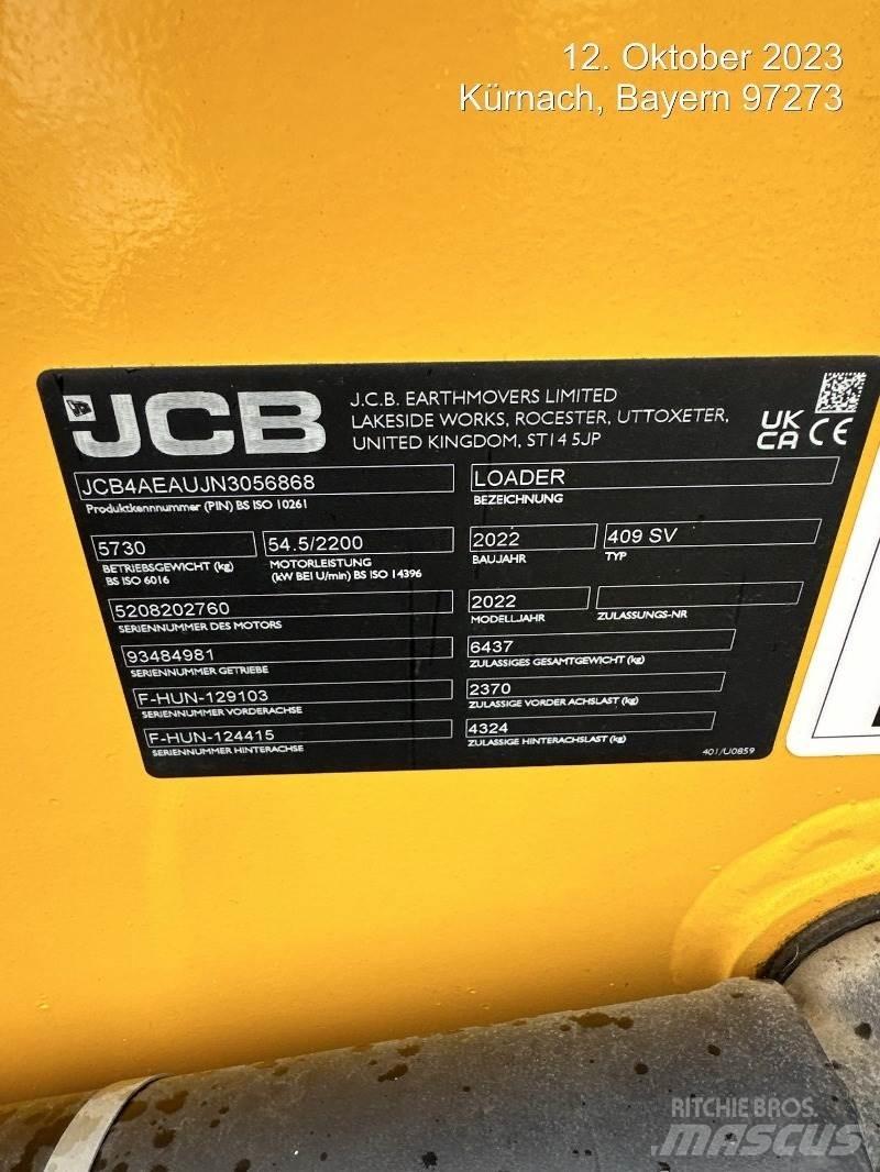JCB 409 Utovarivači na točkove