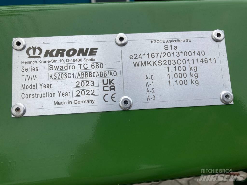 Krone Swadro TC 680 Sakupljači