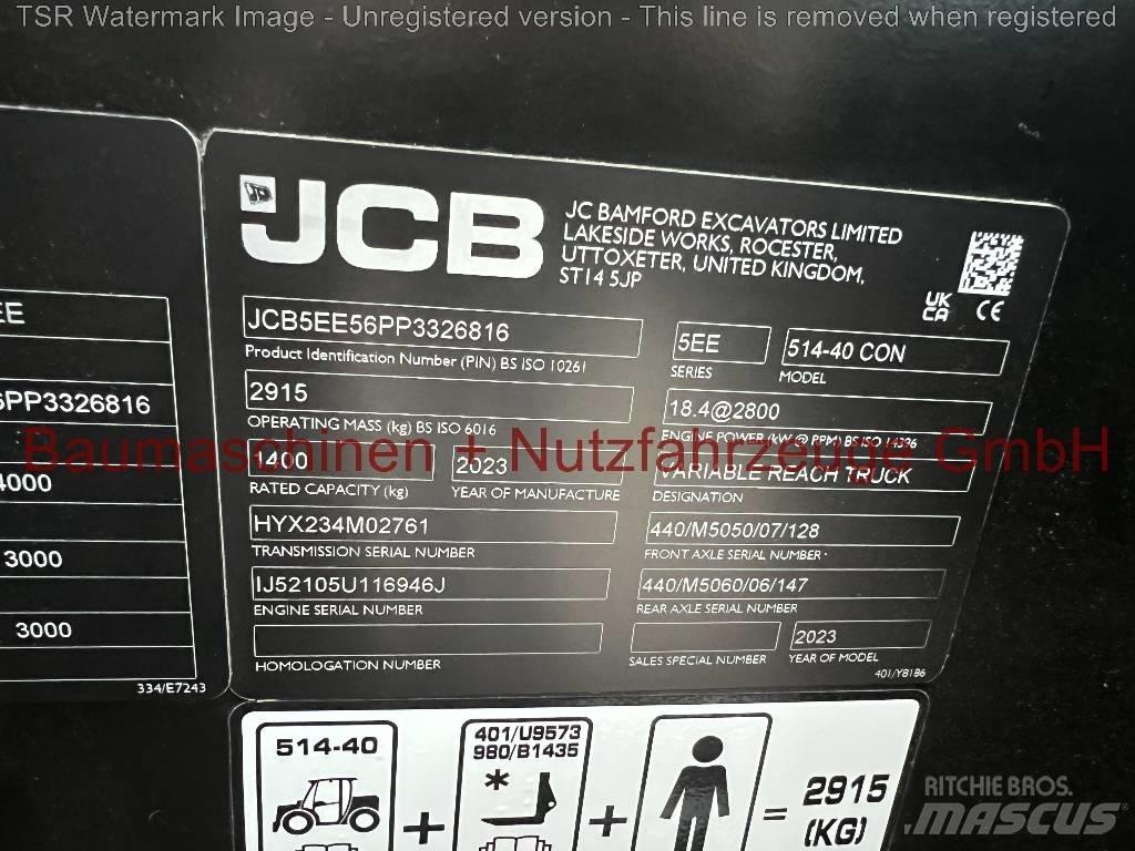 JCB 514-40 CTC -Demo- Teleskopski viljuškari