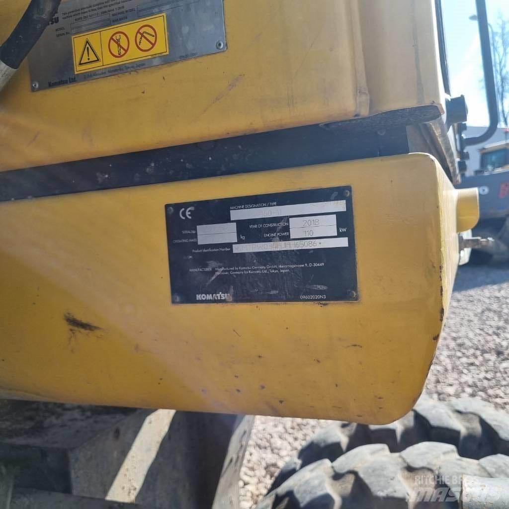 Komatsu PW160 - 11 Bageri točkaši
