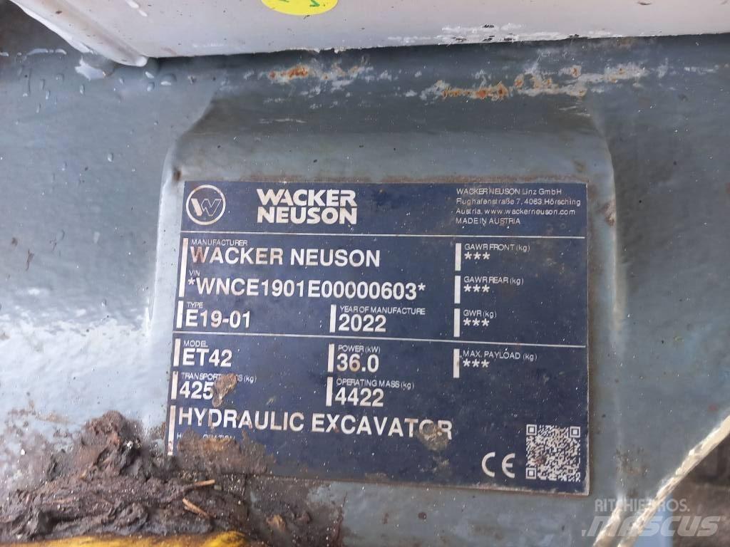 Wacker Neuson ET42 Bageri guseničari