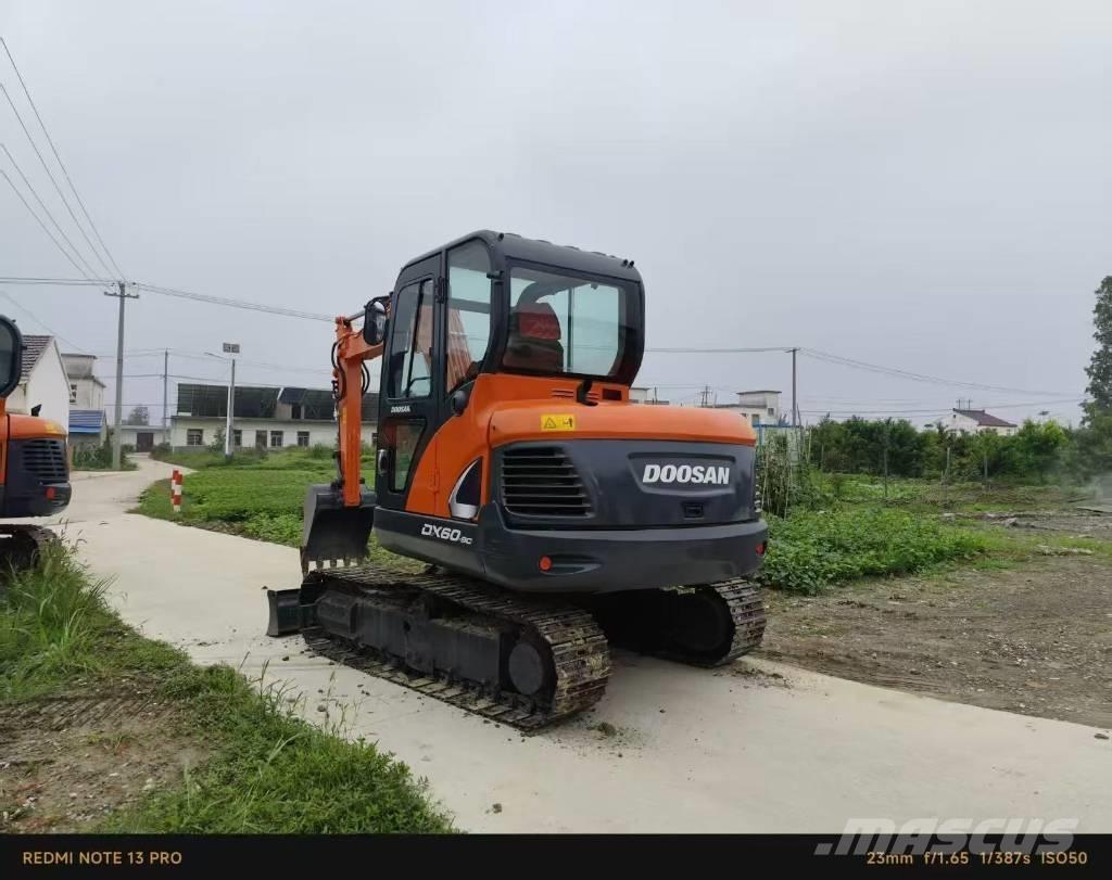 Doosan DX 60 Mini bageri < 7t