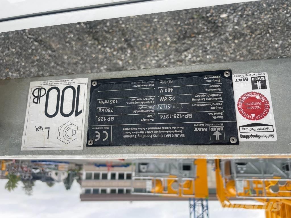 Bauer MAT BP 125 Ostalo za građevinarstvo