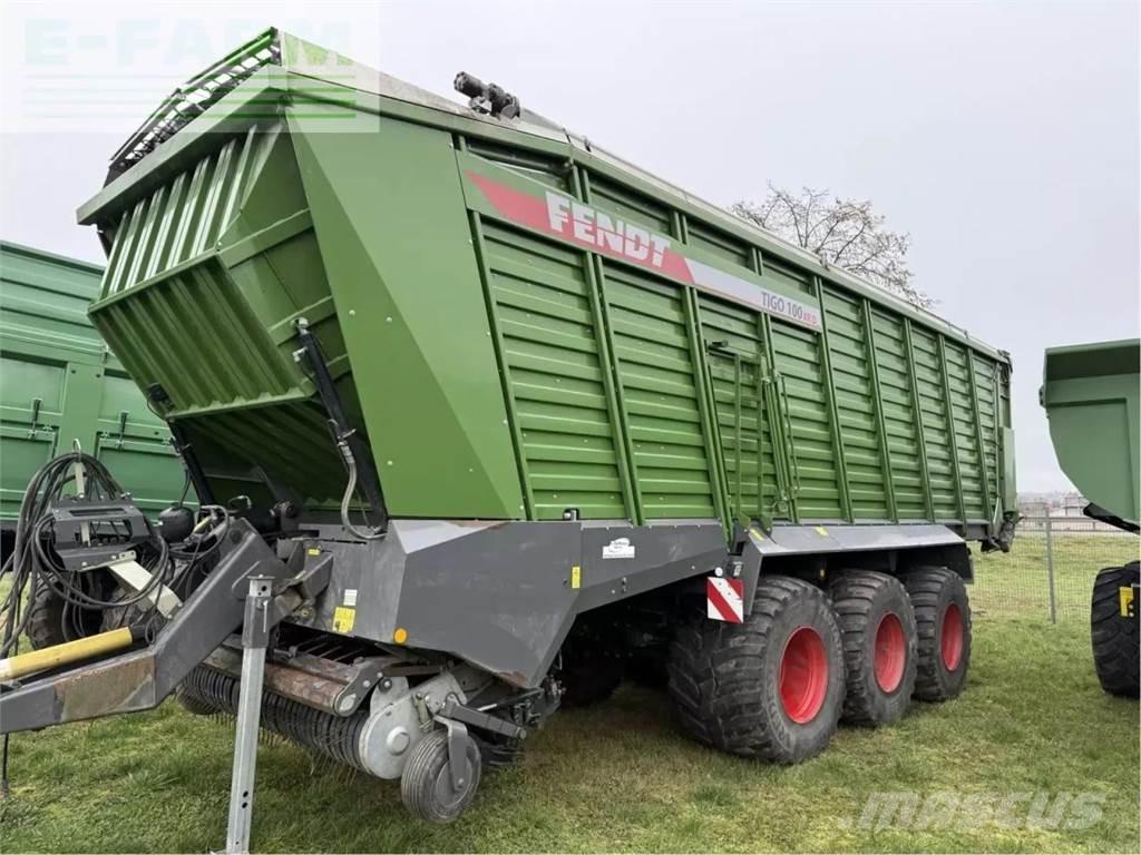 Fendt tigo 100 xr Ostale poluprikolice