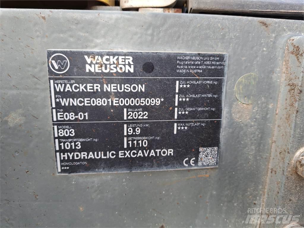 Wacker Neuson 803 Bageri guseničari