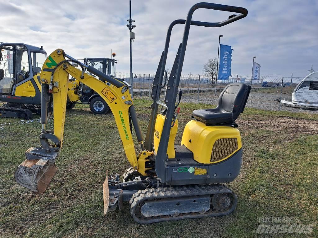 Wacker Neuson 803 Bageri guseničari