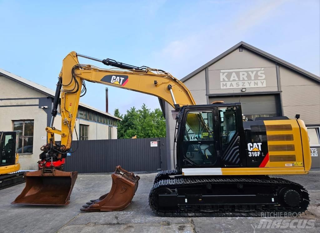 CAT 316FL Bageri guseničari