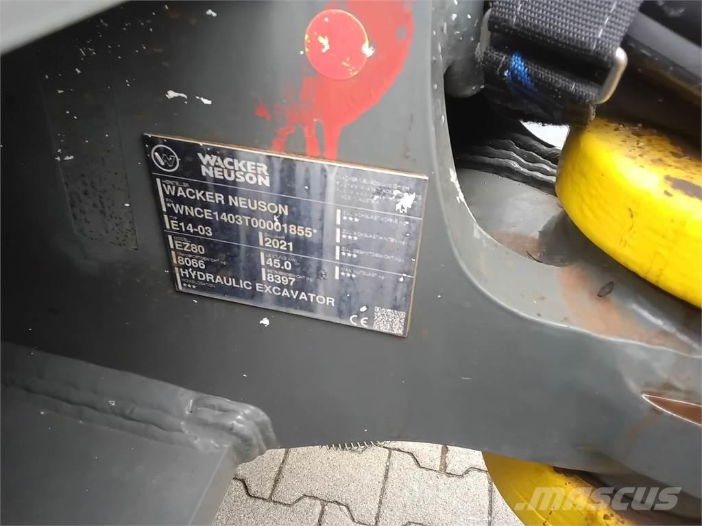 Wacker Neuson EZ80 Bageri guseničari