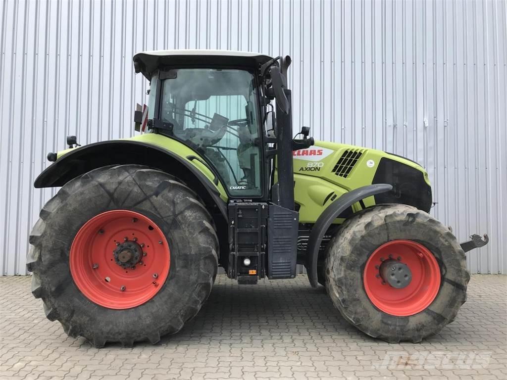 CLAAS Axion 870 Traktori