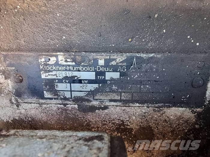  Engines F2L912 Ostale kargo komponente