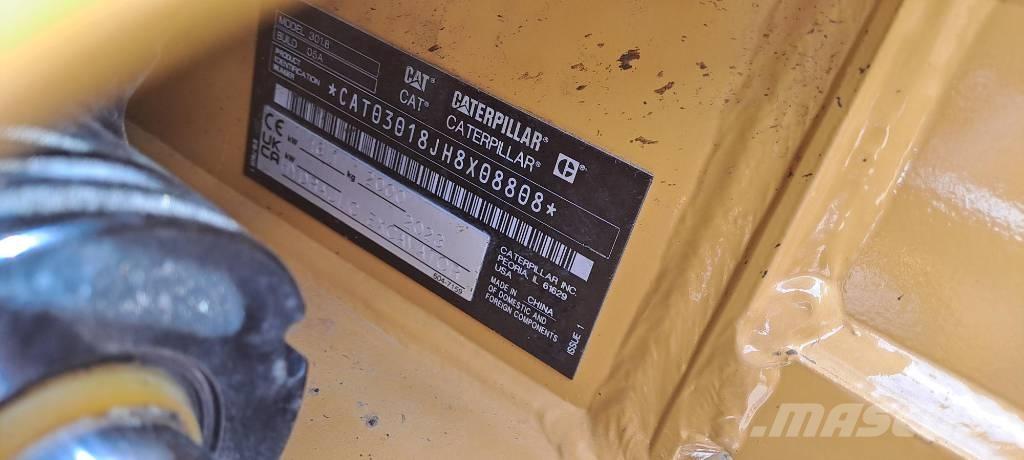 CAT 301.8 Mini bageri < 7t