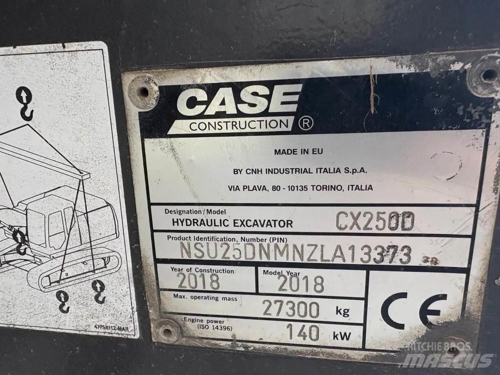 CASE CX250D Bageri guseničari