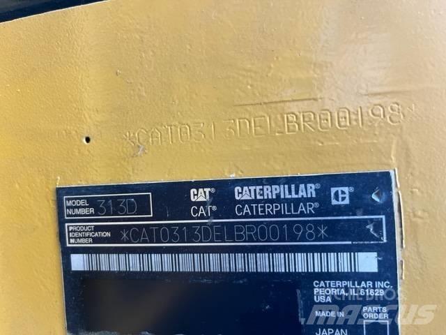 CAT 313 D Bageri guseničari