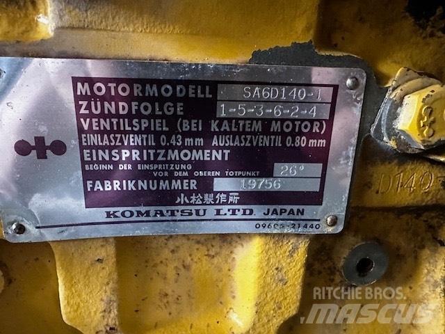 Komatsu SA6D140-1 Motori za građevinarstvo