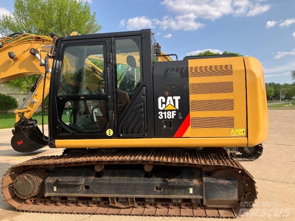 CAT 318 FL Bageri guseničari