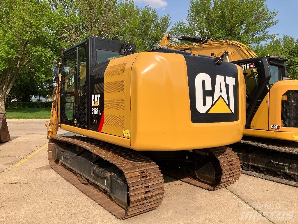 CAT 318 FL Bageri guseničari