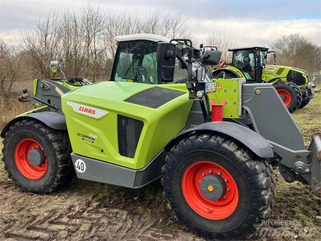 CLAAS SCORPION 756 Teleskopski viljuškari