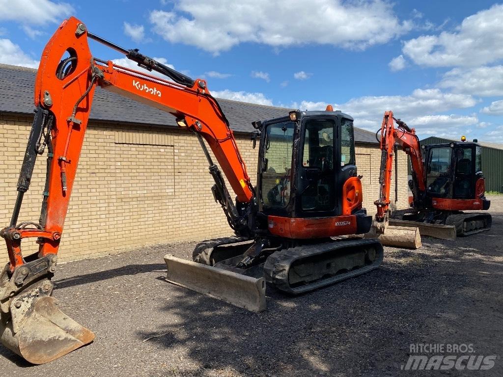Kubota Kx057 Mini bageri < 7t