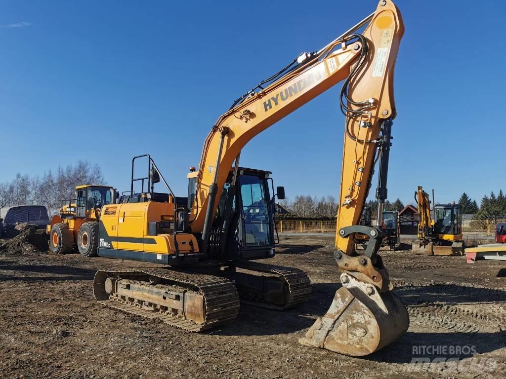 Hyundai HX140 LC Bageri guseničari