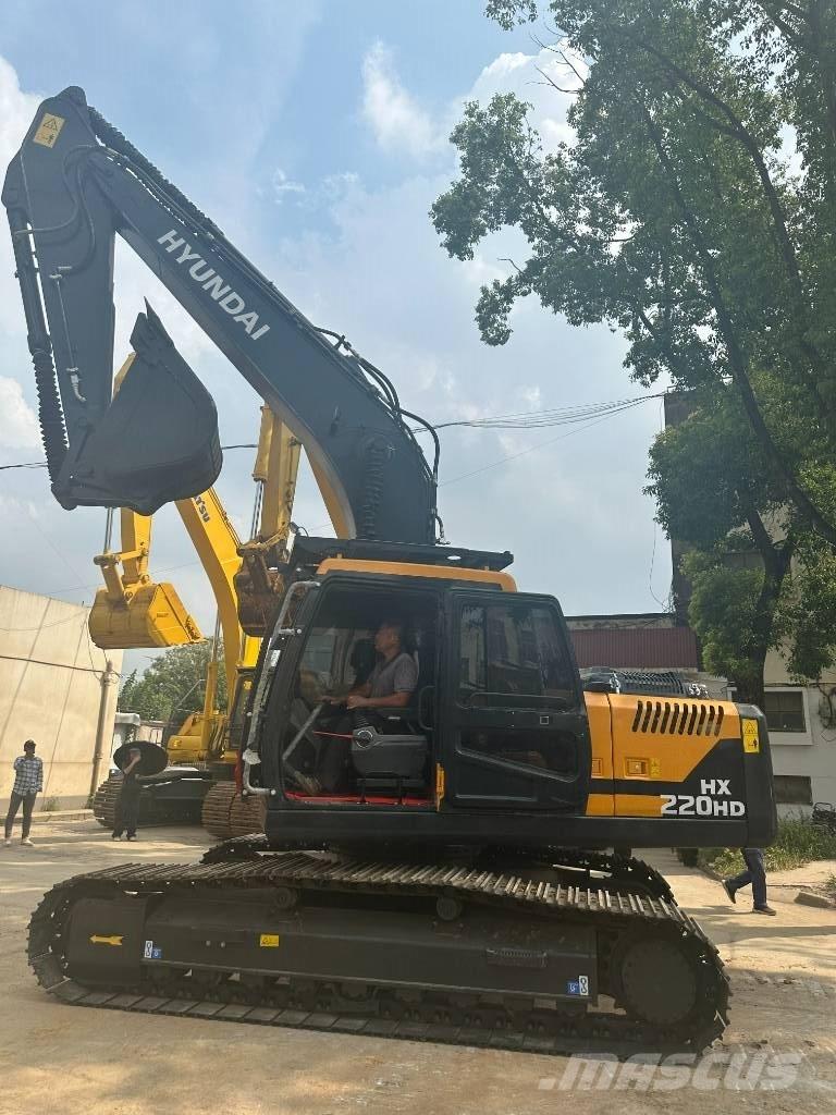 Hyundai HX220HD Bageri guseničari