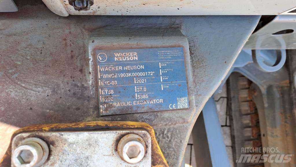 Wacker Neuson ET58 Bageri guseničari