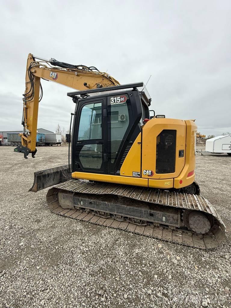 CAT 315 GC Bageri guseničari