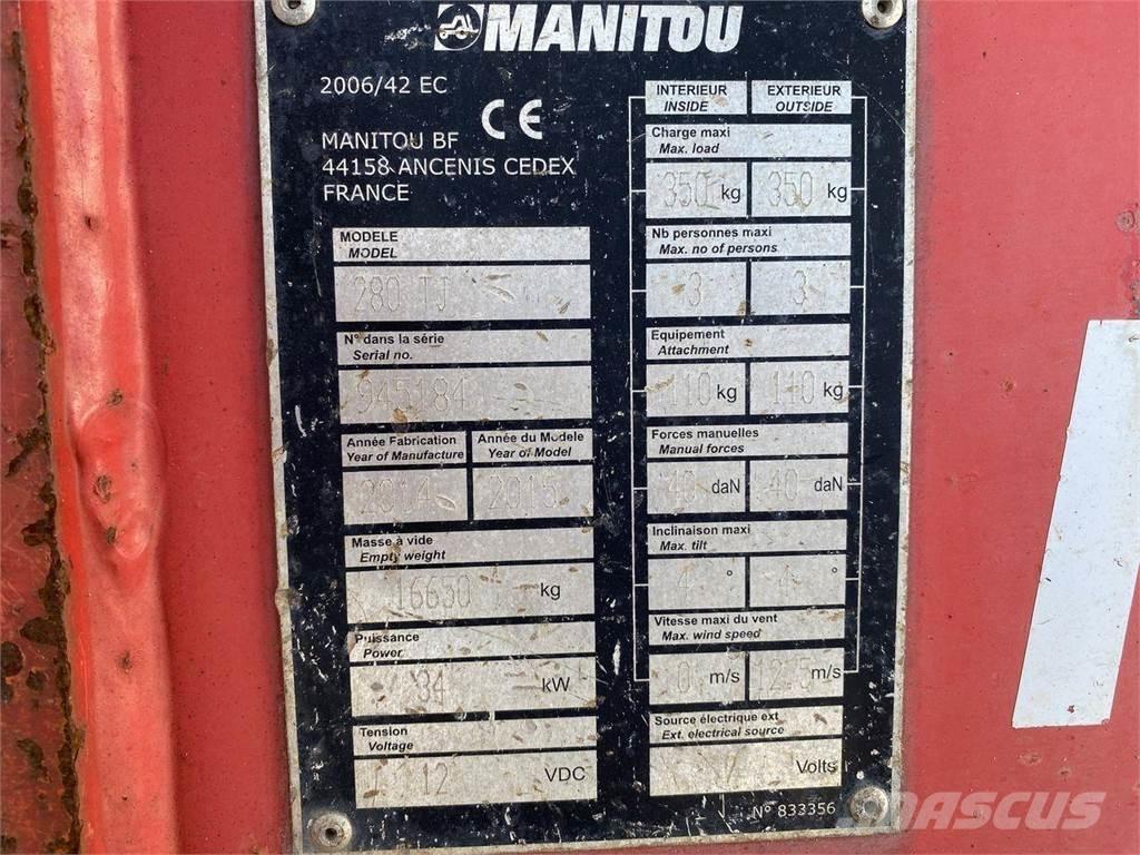 Manitou 280TJ Zglobne podizne platforme