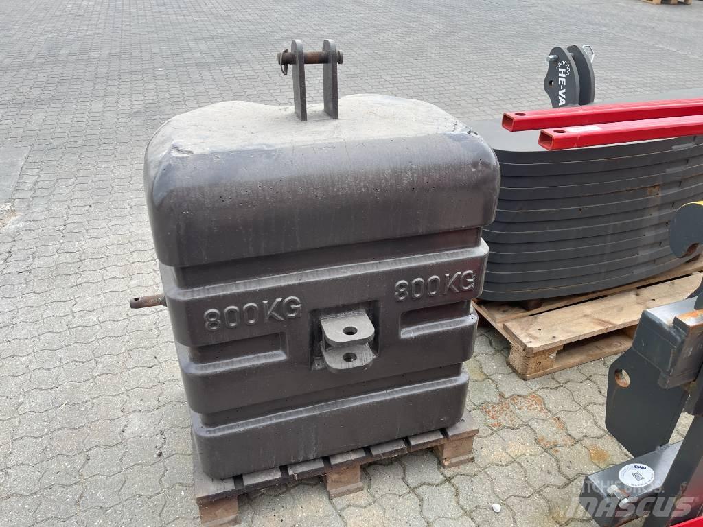 He-Va 800 KG Prednji tegovi