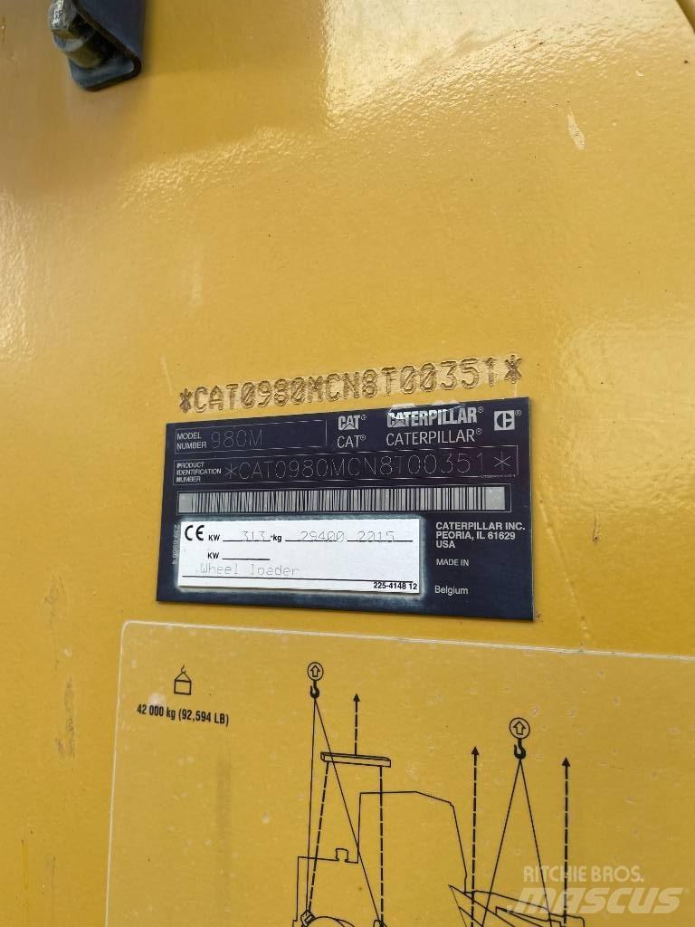 CAT 980M Utovarivači na točkove