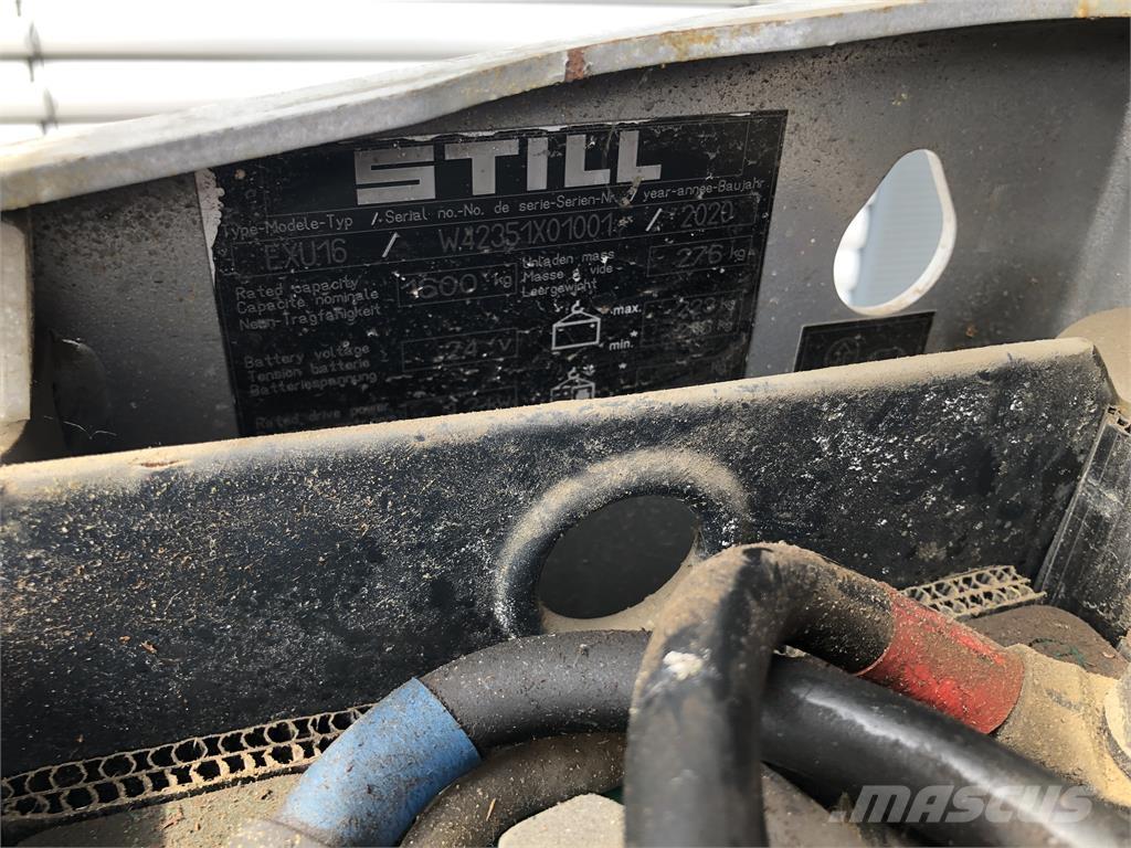 Still EXU16 Ručni električni viljuškar