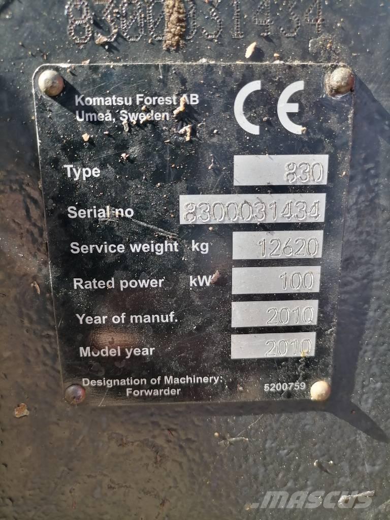 Valmet 830.3 Forvarderi