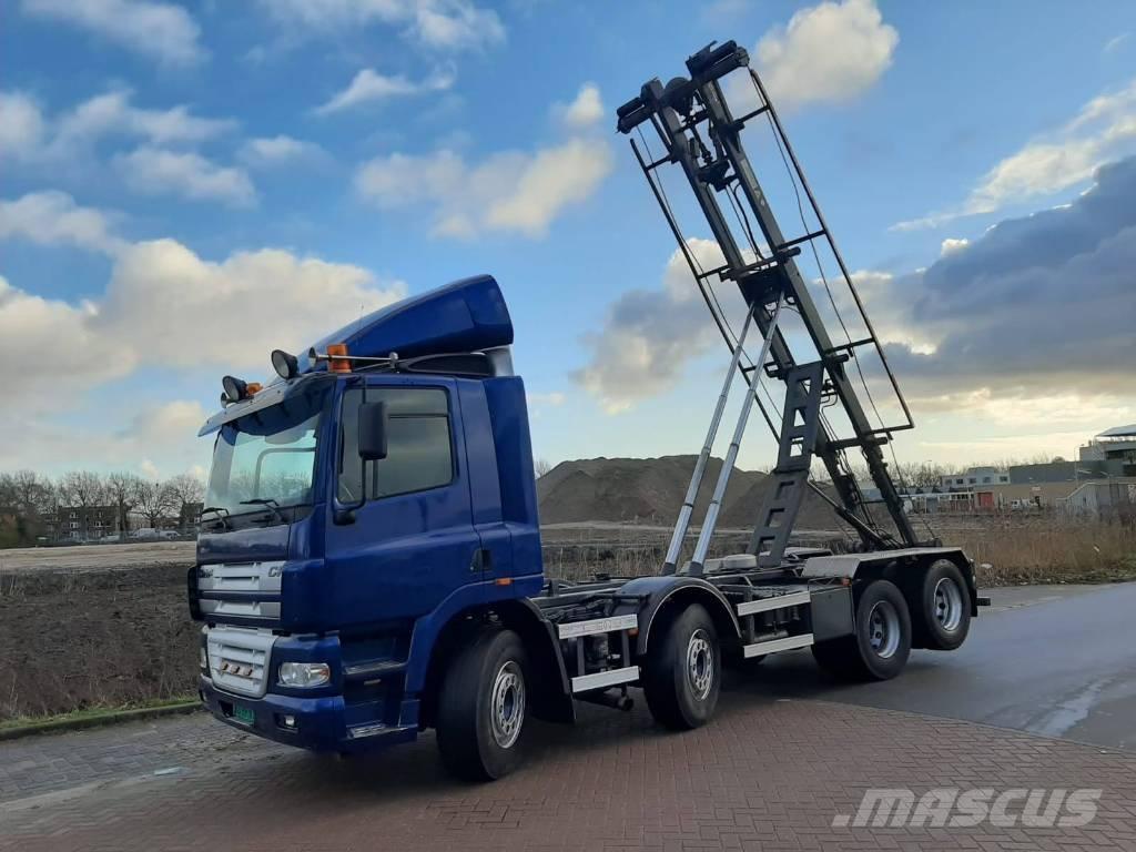 DAF cf85.480 8x2 Rol kiper kamioni sa kukom za podizanje tereta