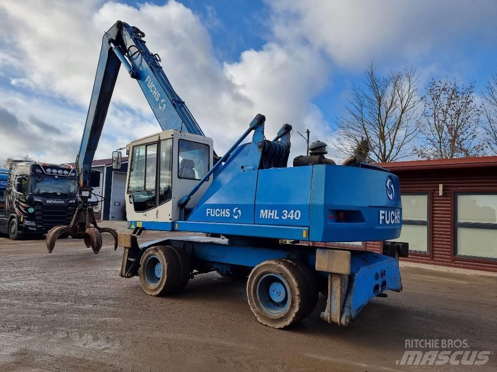 Fuchs MHL 340 Bageri za prenos primarnih/sekundarnih sirovina