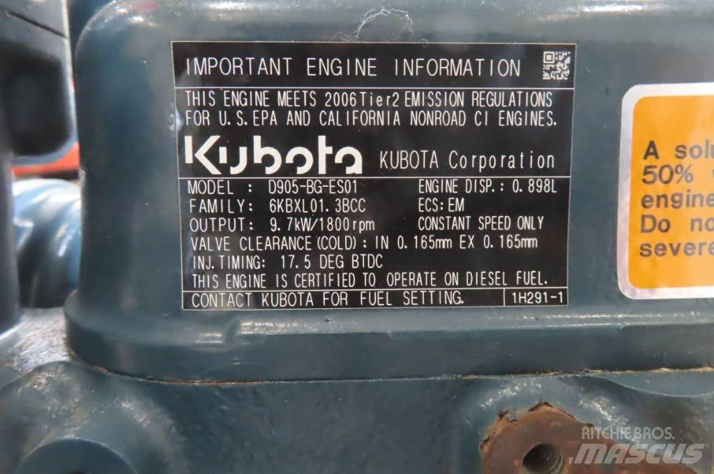 Kubota D905 Motori za građevinarstvo