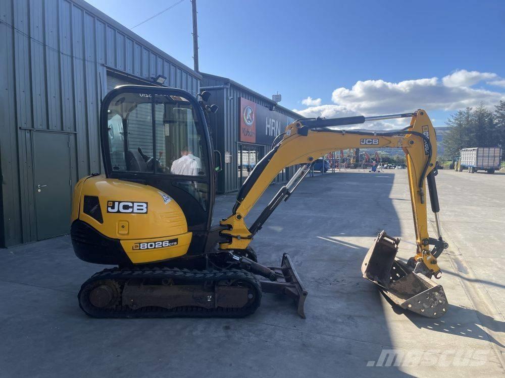 JCB 8026 Mini bageri < 7t