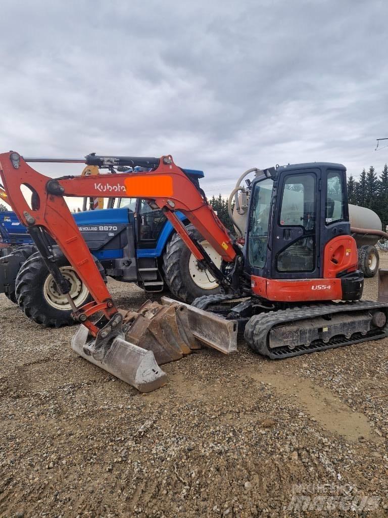 Kubota U 55-4 Mini bageri < 7t