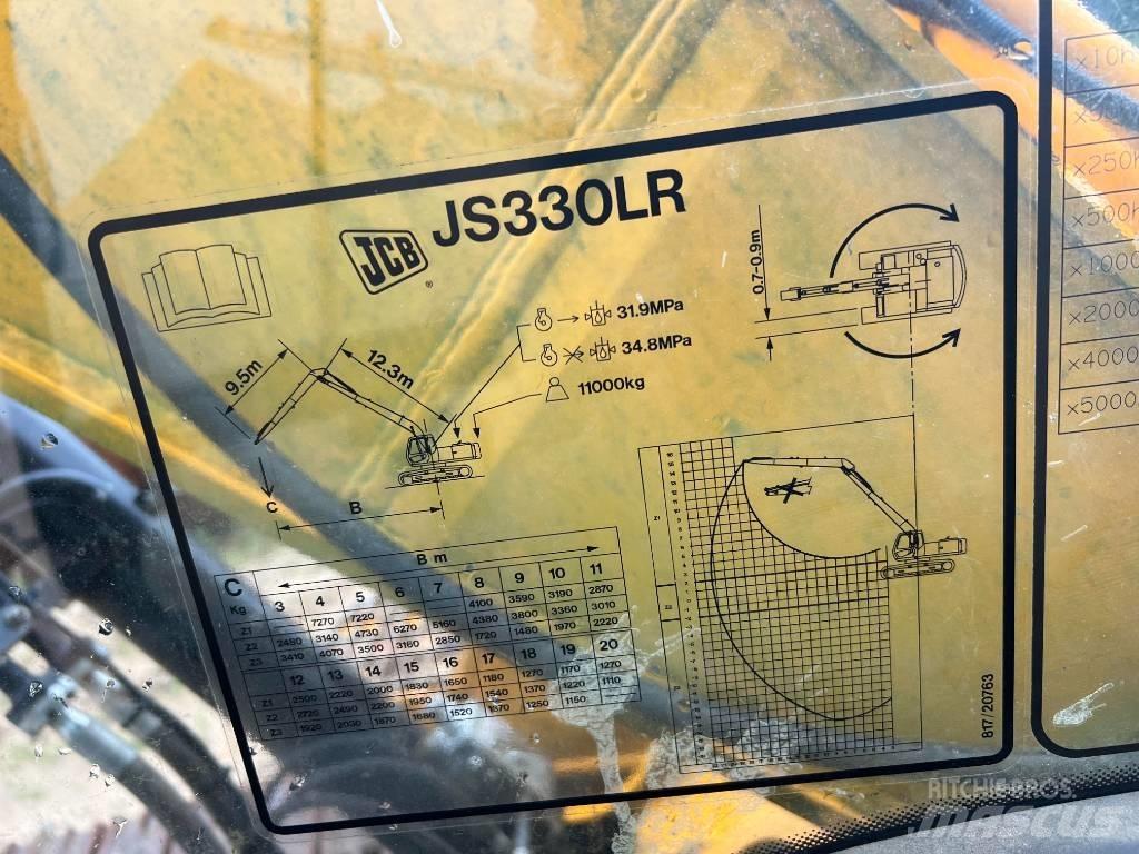 JCB Js 330 lr Polovni bageri sa dugom rukom