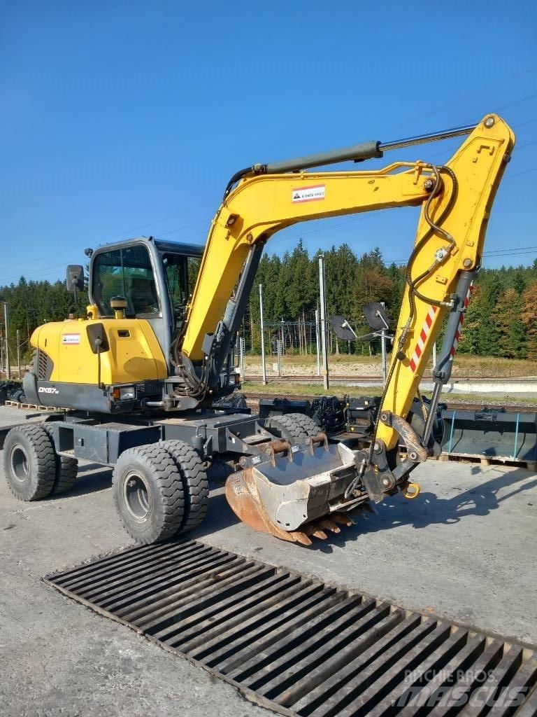 Doosan DX 57 W-5 Bageri točkaši