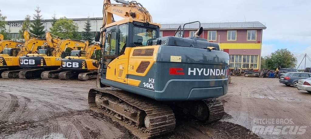 Hyundai HX 140 L Bageri guseničari