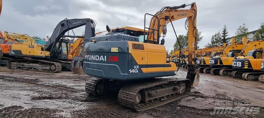 Hyundai HX 140 L Bageri guseničari